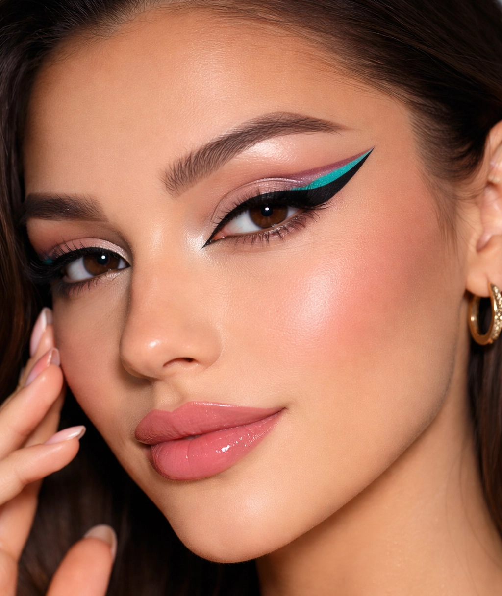 Maquillage des yeux pas cher eye-liner anti-bavure sans transfert